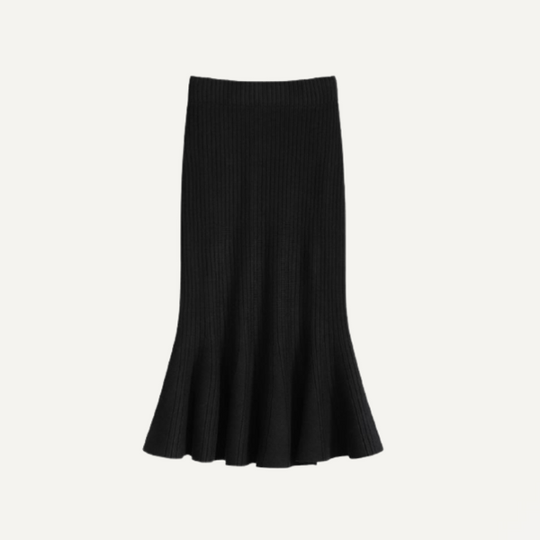 マーメイド前ZIPロングスカート★中古品 黒 【ヴィンテージ BLACK】 セール】ヴィンテージサテンマーメイドスカート / vintage satin