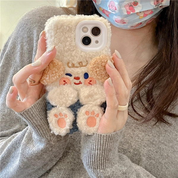 ぬいぐるみiPhoneケース